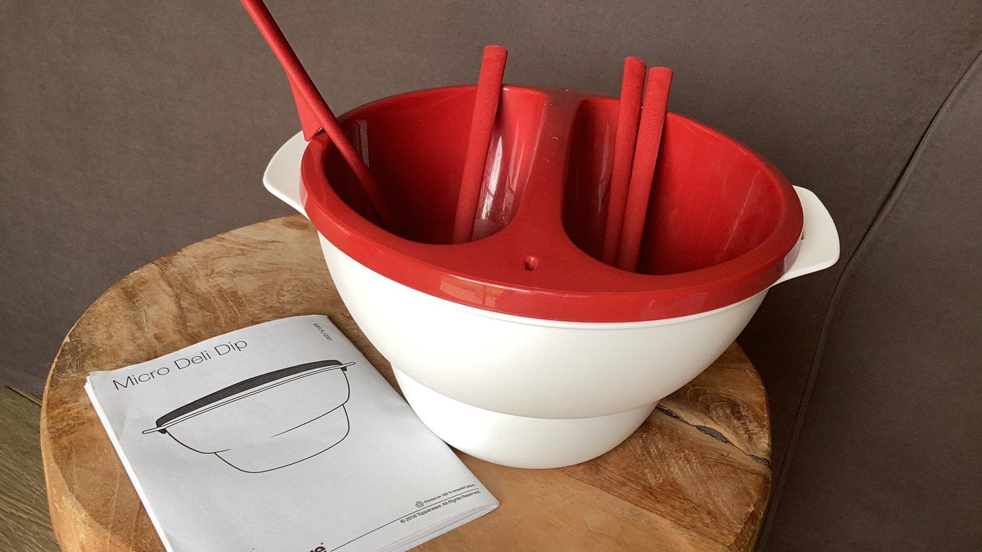 Micro Deli Dip Tupperware, Ophalen, Zo goed als nieuw