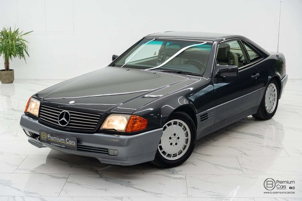 Mercedes-Benz SL 300 cabrio! Full options! Oldtimer! Uniek!, Autos, Argent ou Gris, Achat, Euro 6, Entreprise