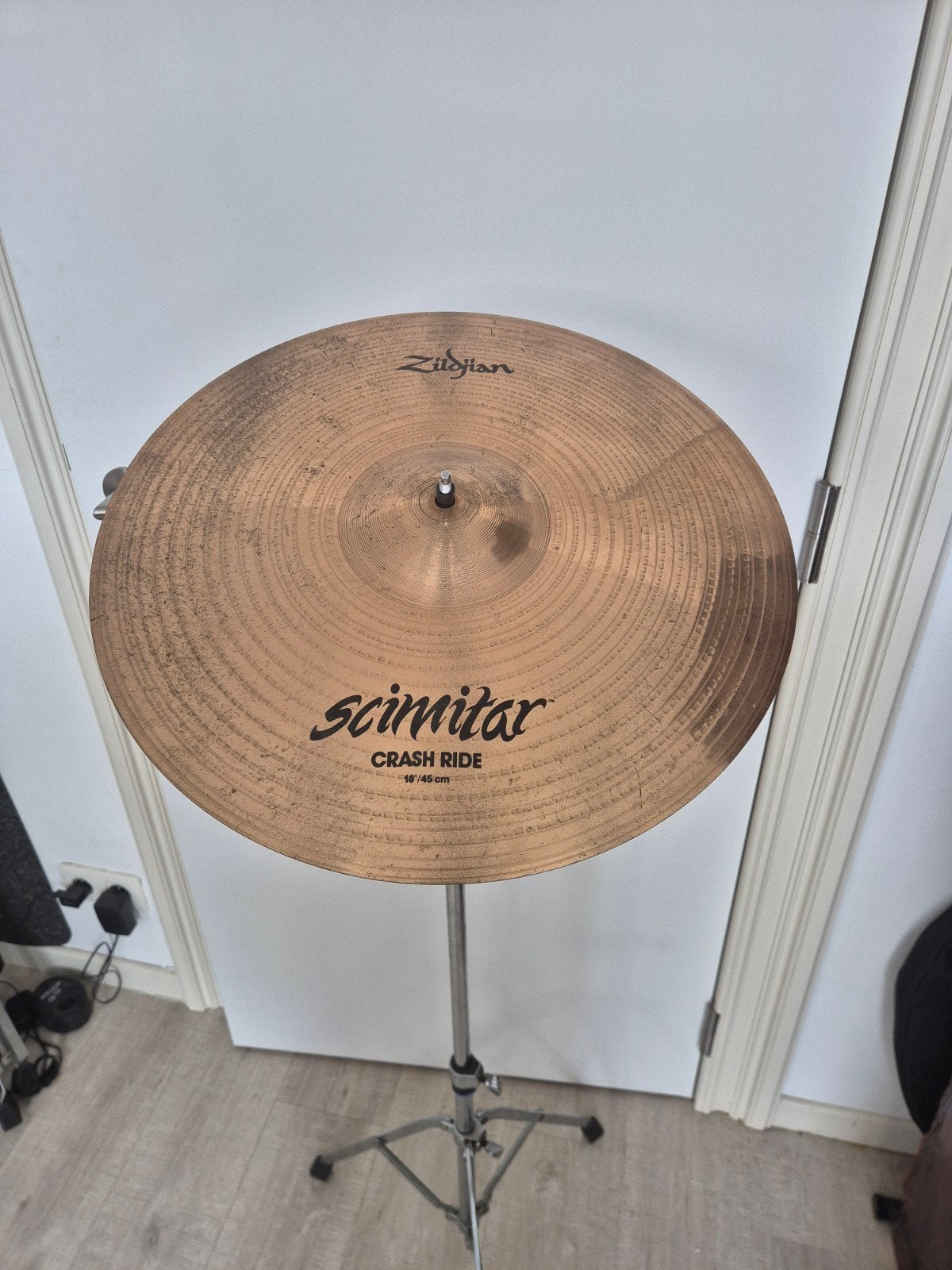 Zildjian Scimitar Crash Ride, Ophalen, Gebruikt, Pearl