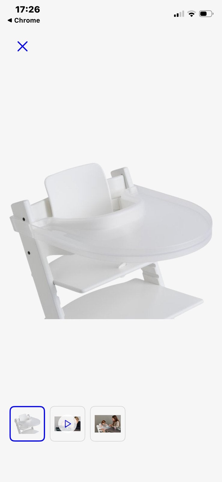 Stokke tripp trapp babyset, Ophalen, Gebruikt