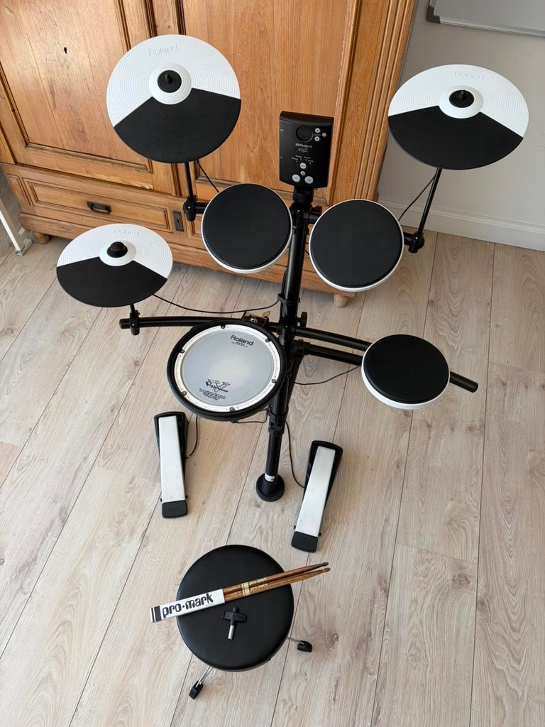 Roland Elektrische Drum – Mesh Snare + extra’s, Musique & Instruments, Enlèvement, Comme neuf, Roland