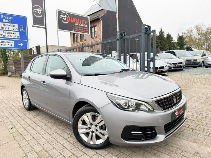 Peugeot 308 2018 Allure Automaat 045000km 131pk Euro6d Full, Testrit aan huis, Stof, Euro 6, 1198 cc