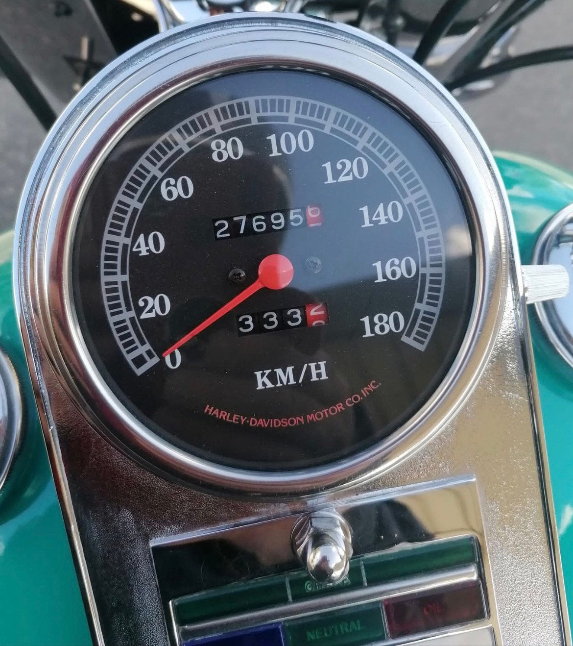 Je recherche un compteur Harley fat bob dyna, Motos, Particulier, Chopper