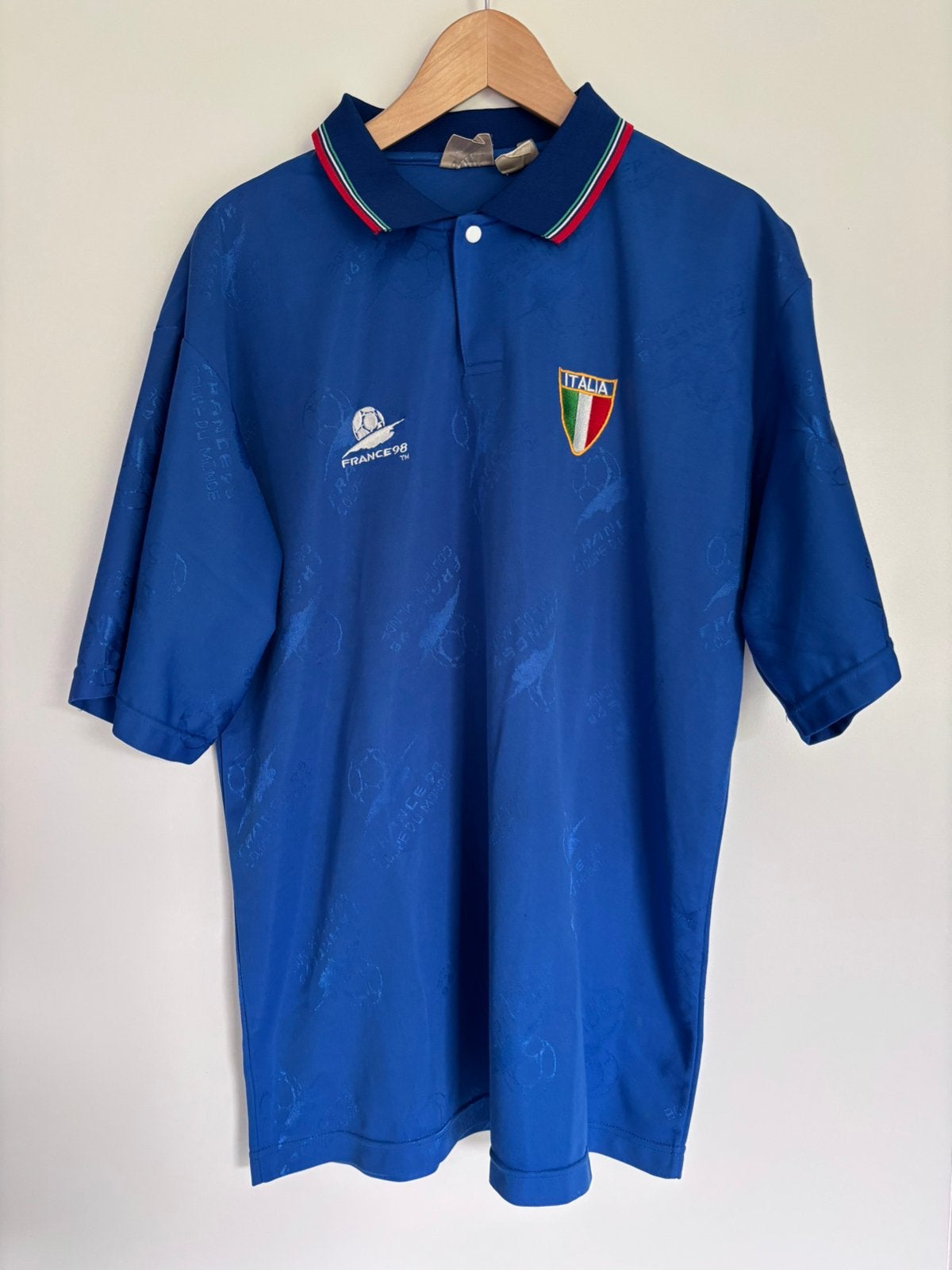 Polo vintage italien WK1998, Taille L, Enlèvement ou Envoi, Comme neuf