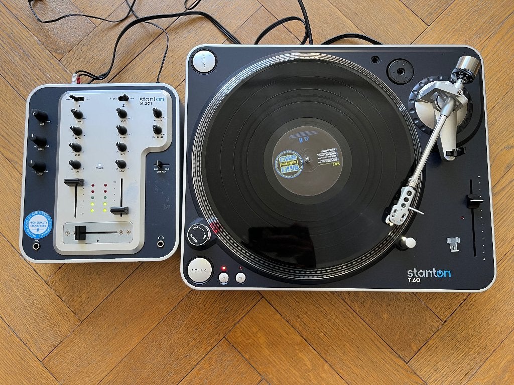 Stanton T60 et M201, TV, Hi-fi & Vidéo, Tourne-disques, Autres marques, Réglage pitch, Tourne-disque, Enlèvement