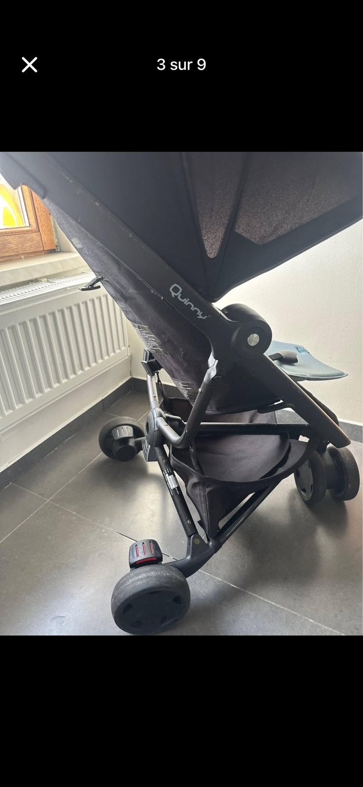 Poussette Quinny + Maxi-Cosi + Adaptateurs – Très bon état, Enlèvement, Neuf, Quinny