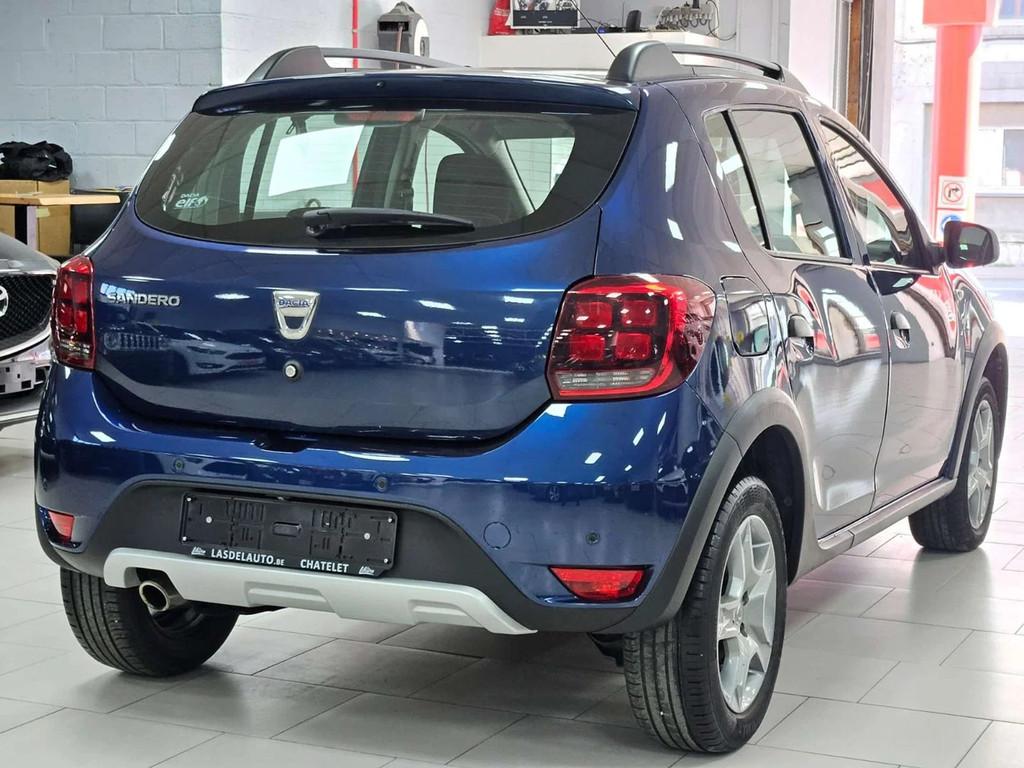 Dacia SANDERO Stepway 0.9 TCe Auto Clim Gps Blue Sensors CAM, Auto's, Automaat, 898 cc, Stof, Gebruikt