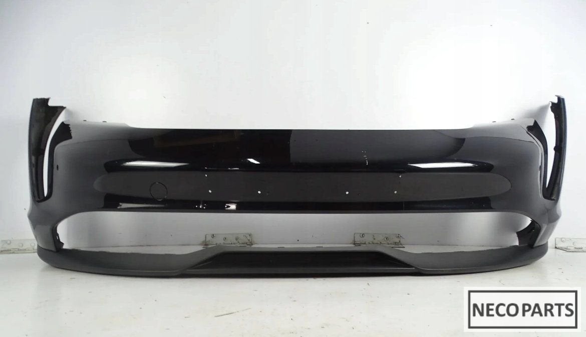 PORSCHE TAYCAN 9J1 VOORBUMPER ORIGINEEL ALLES LEVERBAAR!!, Gebruikt, -, -, Porsche