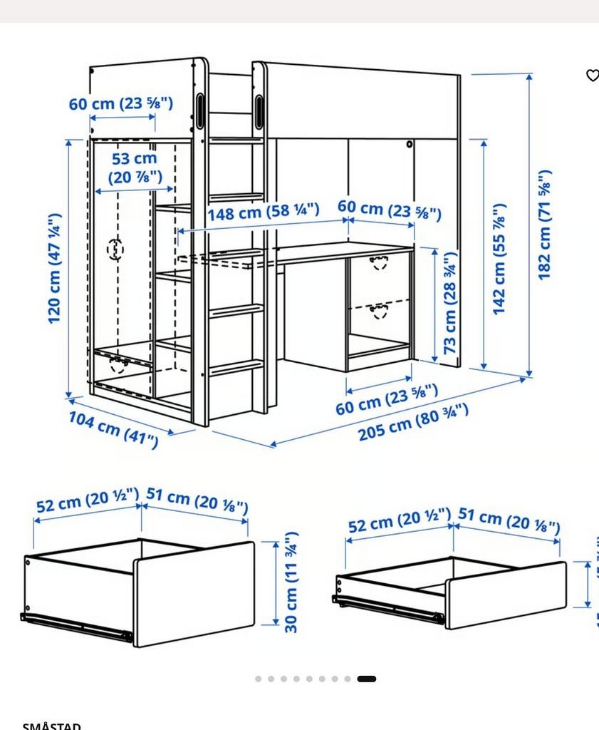Chambre, bureau, garde robe  tout en 1, Enlèvement, Comme neuf, Une personne