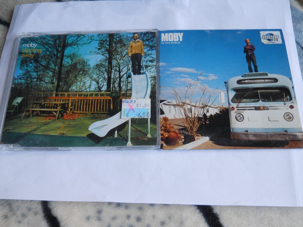 MAXI CD + CD SINGLE - MOBY, Ophalen of Verzenden, Zo goed als nieuw, Dance en House, Eerste persing