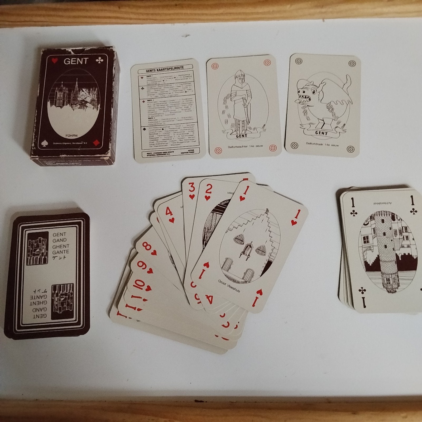 Vintage kaartspel Gent, Verzamelen, Ophalen of Verzenden, Joker(s)