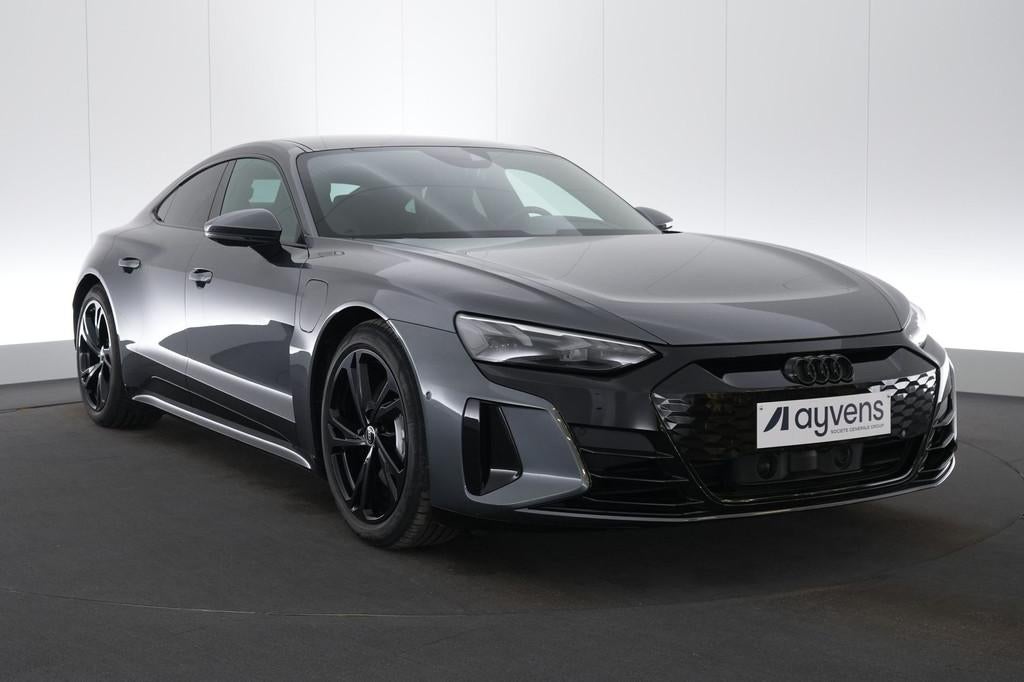 (2BVP036) AUDI E-TRON GT, Cuir, Argent ou Gris, Entreprise, Carnet d'entretien