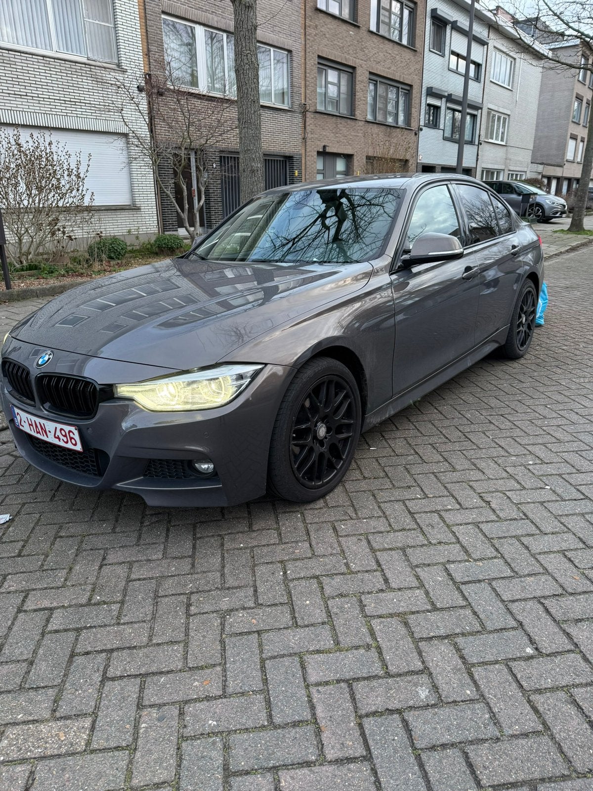 bmw 320d b47 2015 190pk, Autos, Cuir, Achat, Euro 6, Autres couleurs