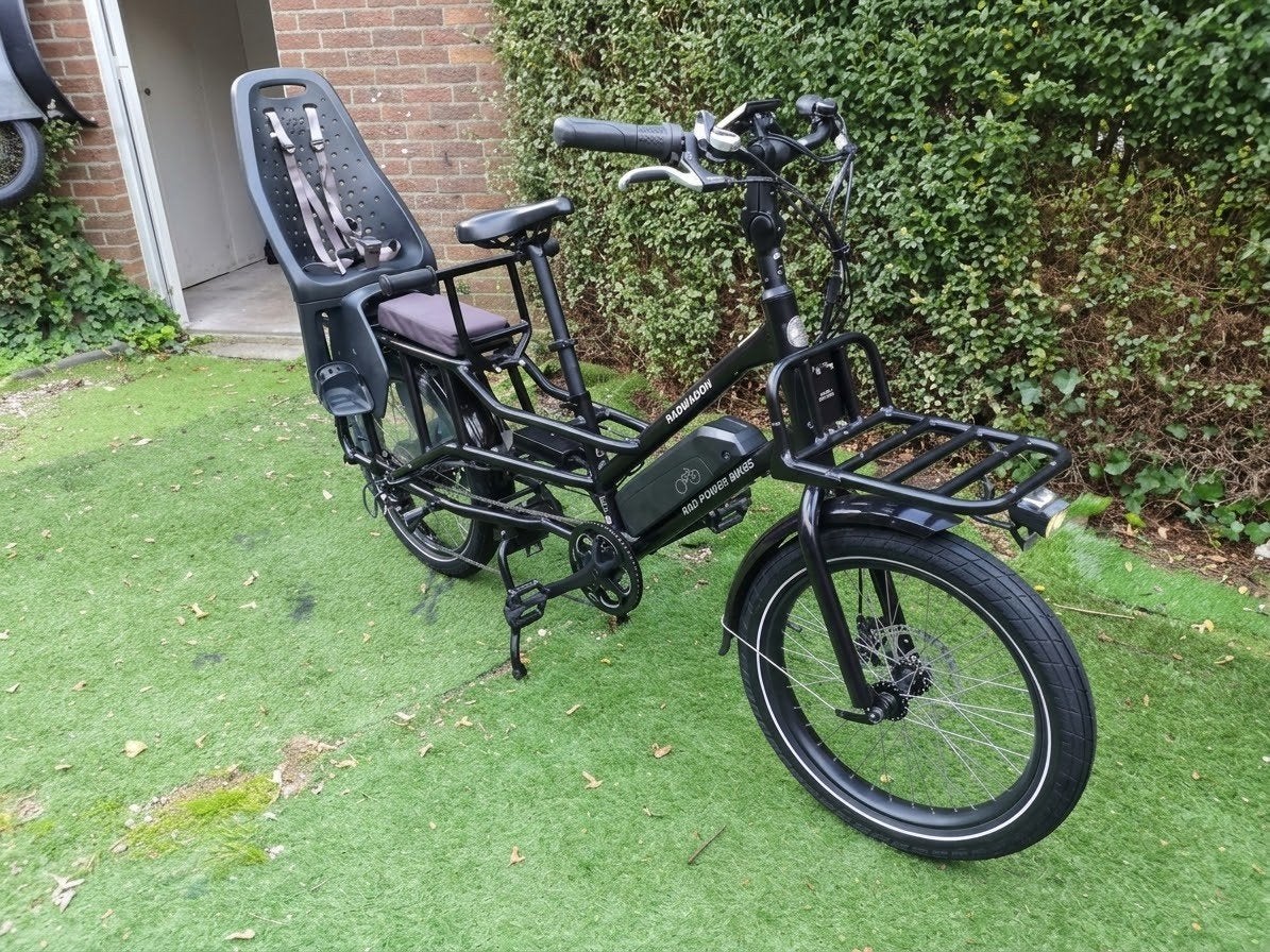RadWagon 4 elektrische cargo fiets / longtail| bouwjaar 2022, Elektrisch, Zo goed als nieuw, 2 kinderen, Schijfrem