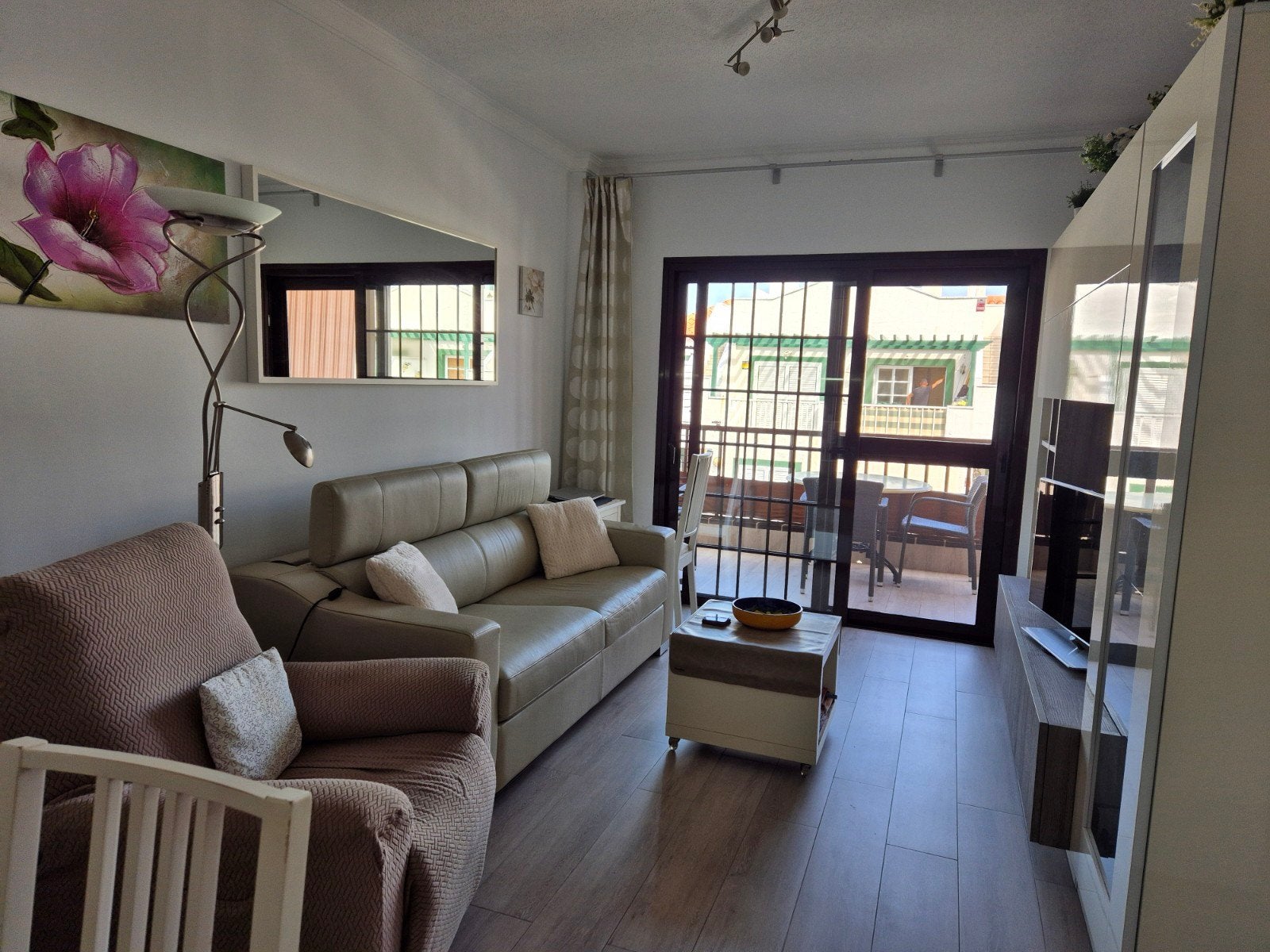 appartement te huur tenerife costa del silencio, Tv, Appartement