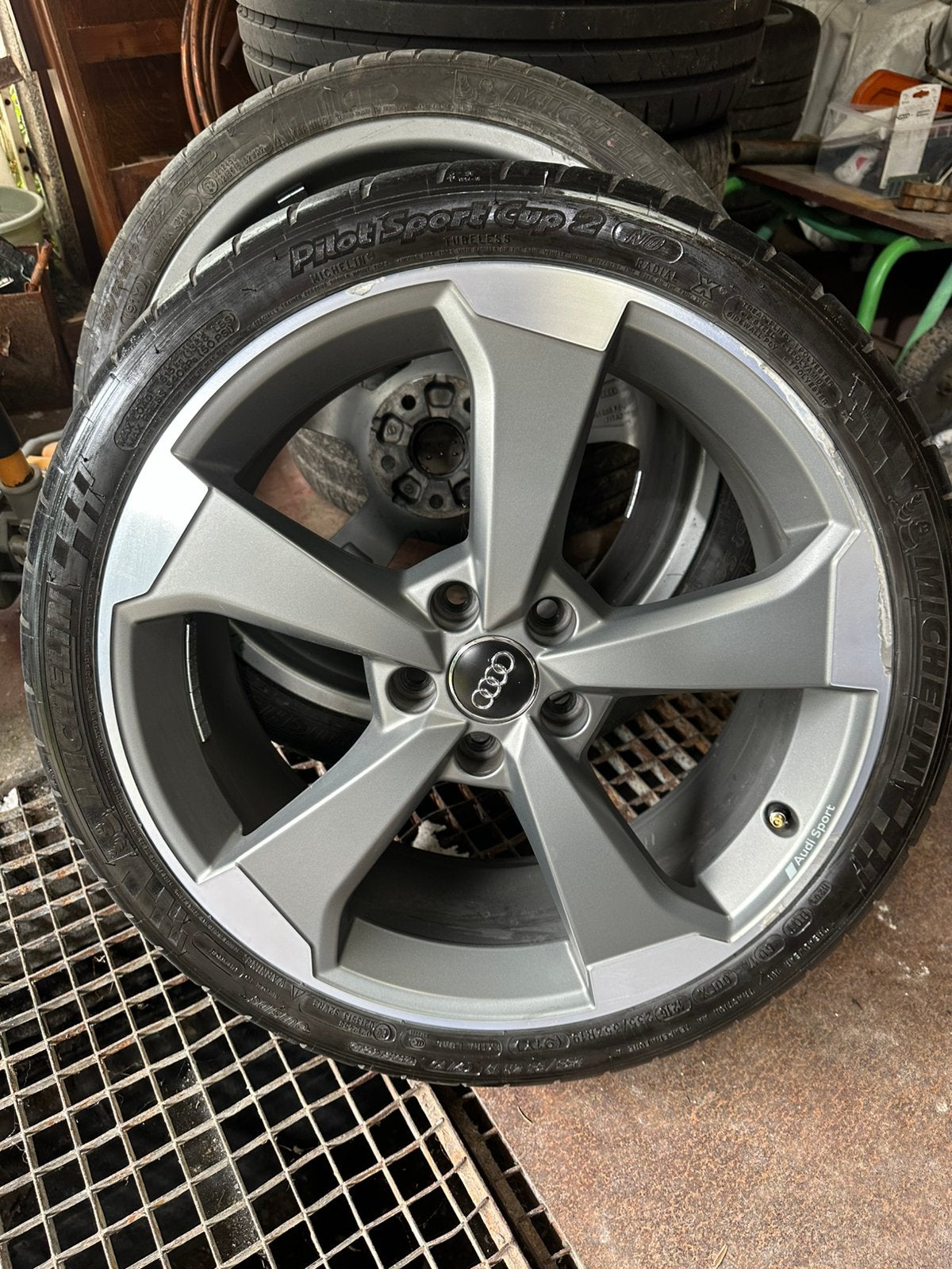 Jantes rotors audi RS3 ., Autos : Pièces & Accessoires, Pneus & Jantes, Enlèvement, Utilisé, 19 pouces, Pneu(s)