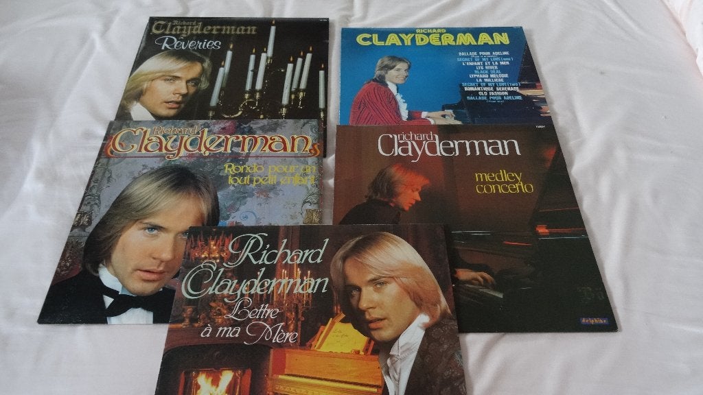 LP VINYL RICHARD CLAYDERMAN, Ophalen, Zo goed als nieuw, 12 inch