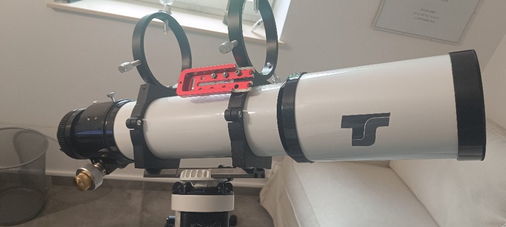 Apo TS102 triplettelescoop voor astrofoto, Audio, Tv en Foto, Optische apparatuur | Telescopen, Gebruikt, Lenzentelescoop (refractor)