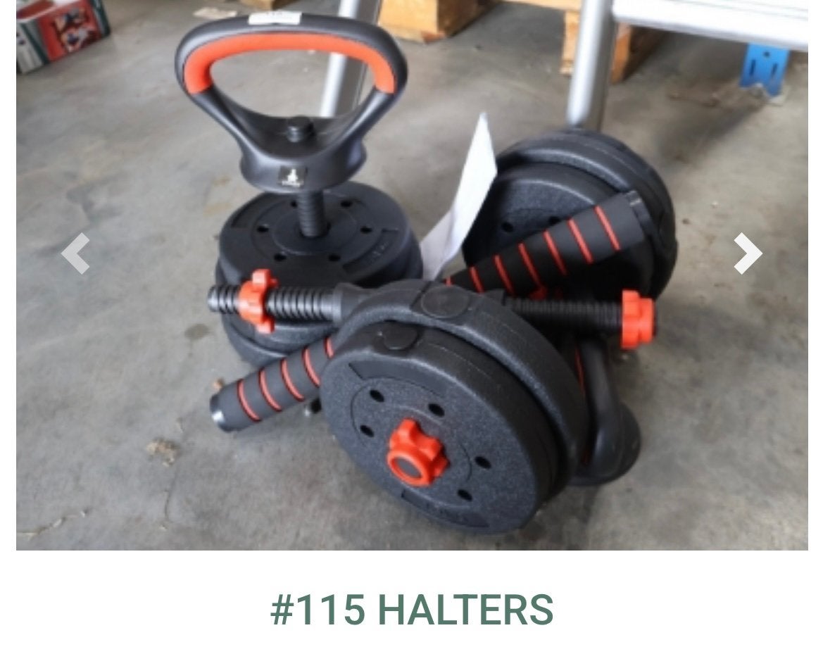 Halters, Ophalen, Zo goed als nieuw