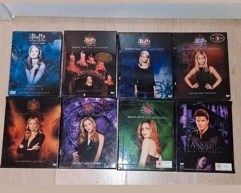 7 seizoenen Buffy the Vampire Slayer op dvd + Angel S2, Cd's en Dvd's, Boxset, Science Fiction en Fantasy, Ophalen of Verzenden
