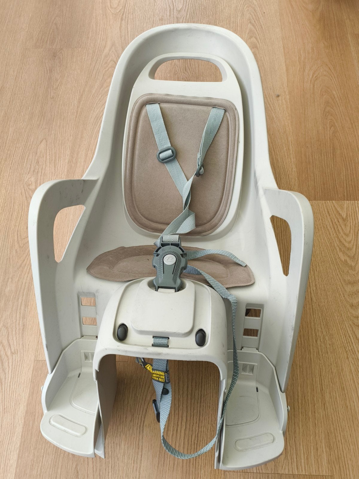 Siège velo bébé - Polisport, Enlèvement