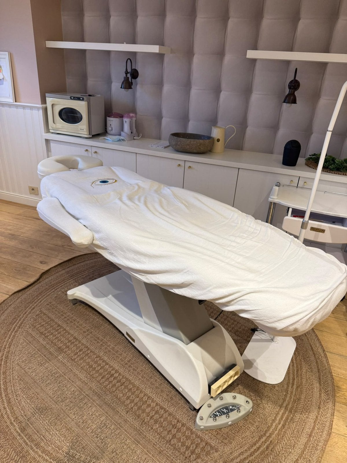 Volledige uitset schoonheidssalon, Ophalen