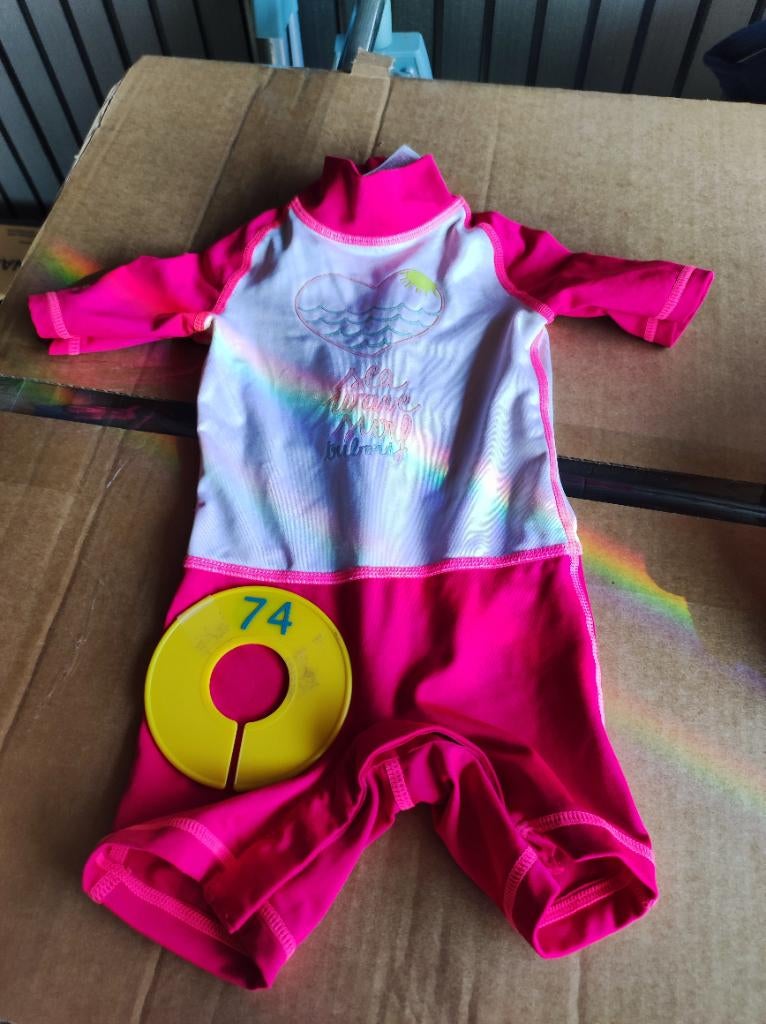 Baby Zwempak 74, Kinderen en Baby's, Ophalen, Meisje, Badpak, Zo goed als nieuw