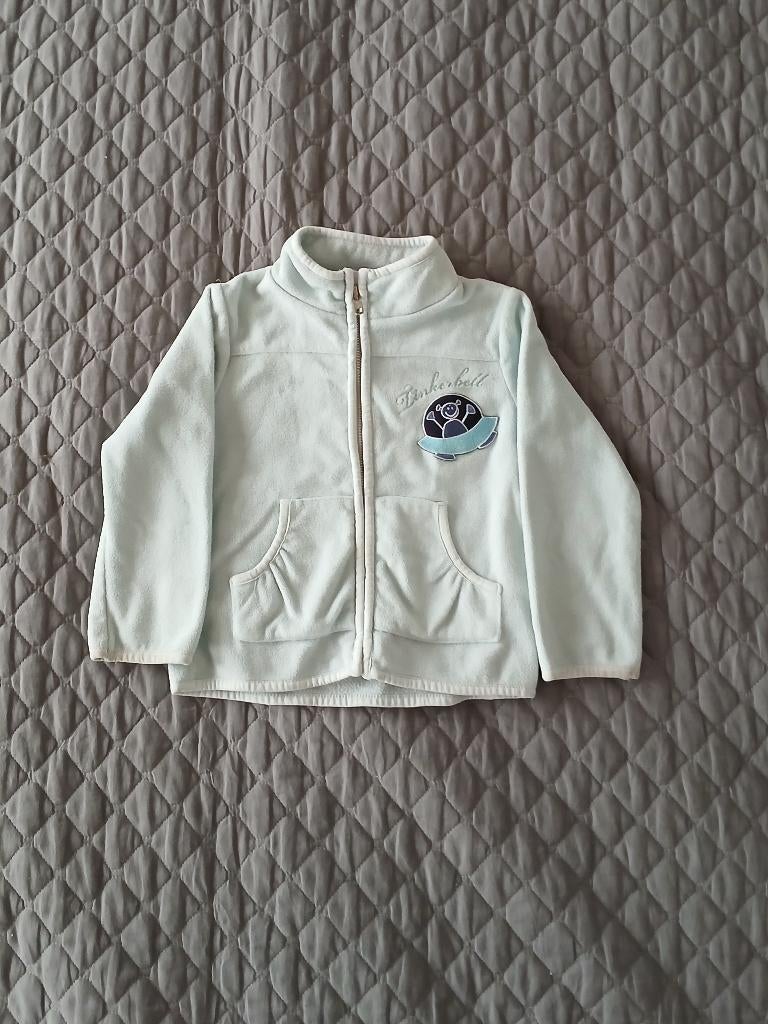 Disney Tinkerbell Fleece Vest - Lichtblauw - Maat 2-3Y (86), Enfants & Bébés, Vêtements de bébé | Taille 86, Disney, Enlèvement ou Envoi