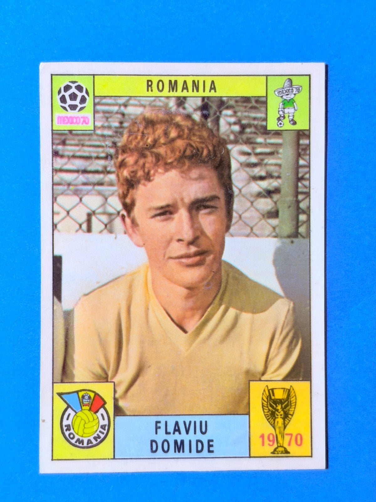 Panini WC México 70’ Flaviu Domide Italiaanse editie, Verzamelen, Ophalen of Verzenden, Nieuw, Sport