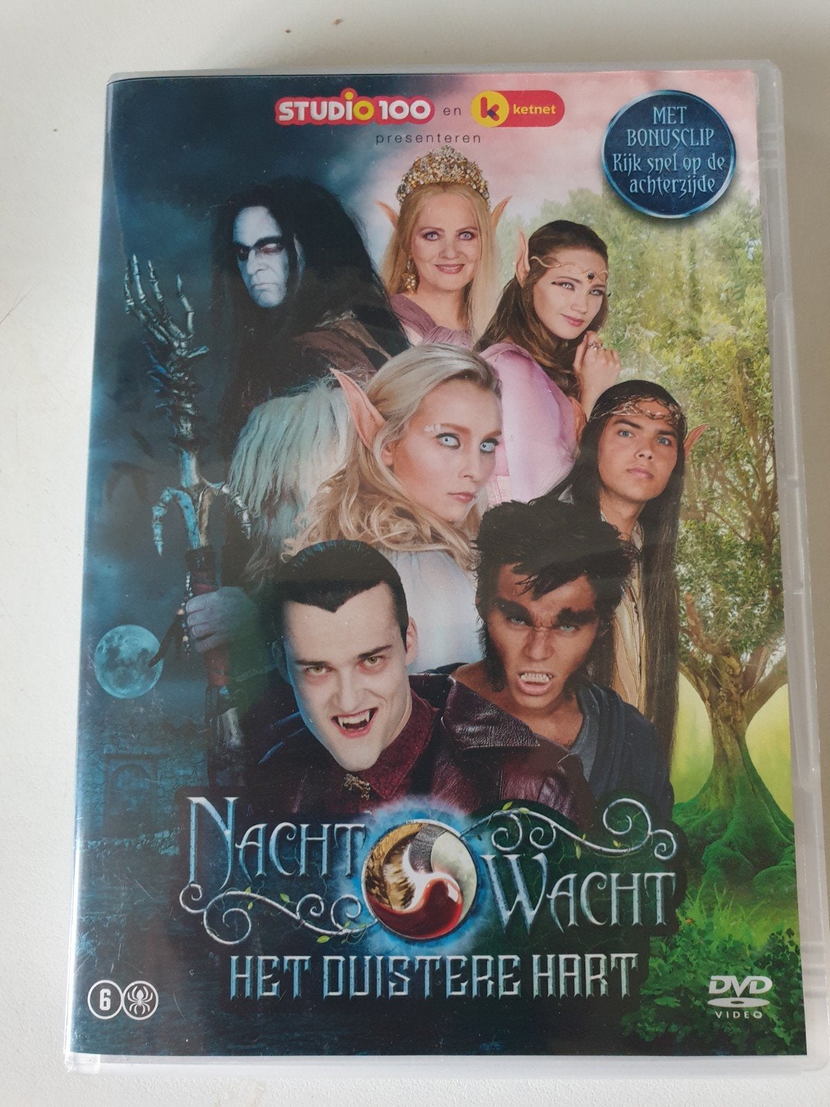 Studio 100 Nachtwacht dvd Het duistere hart, Enlèvement ou Envoi, Comme neuf