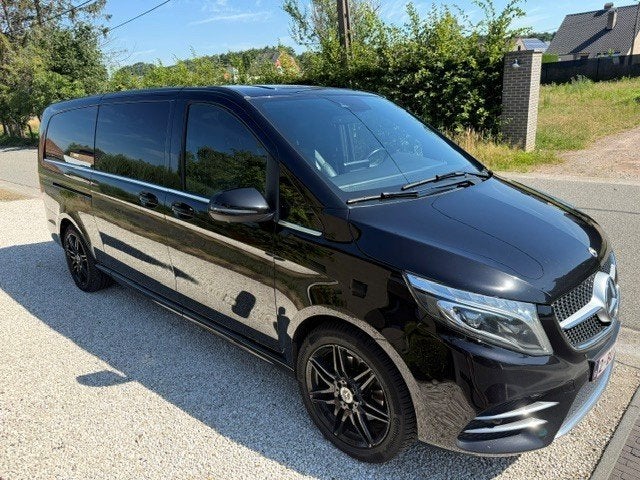 Mercedes V klasse D3004*4, Cuir, Euro 6, Entretenue par le concessionnaire, Noir
