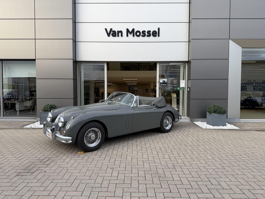 Jaguar XK XK150 Drop head 3.8 litre - CONSIGNATIE, Cuir, Argent ou Gris, Achat, Entreprise