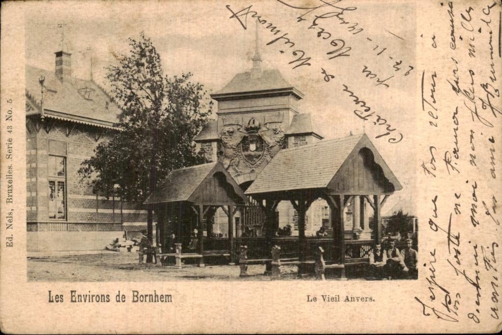 Bornhem - Vieil anvers, Enlèvement ou Envoi, Affranchie