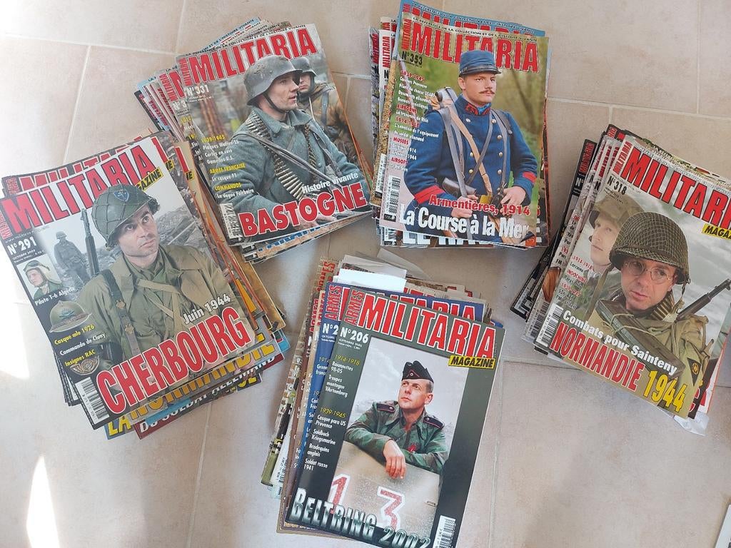 Militaria magazine, Ophalen