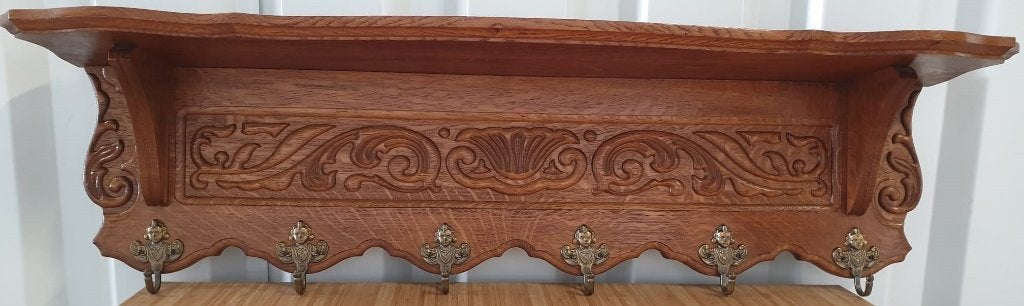Vintage kapstok zeer goede staat. Het kan geleverd worden., Ophalen, Gebruikt, Hout