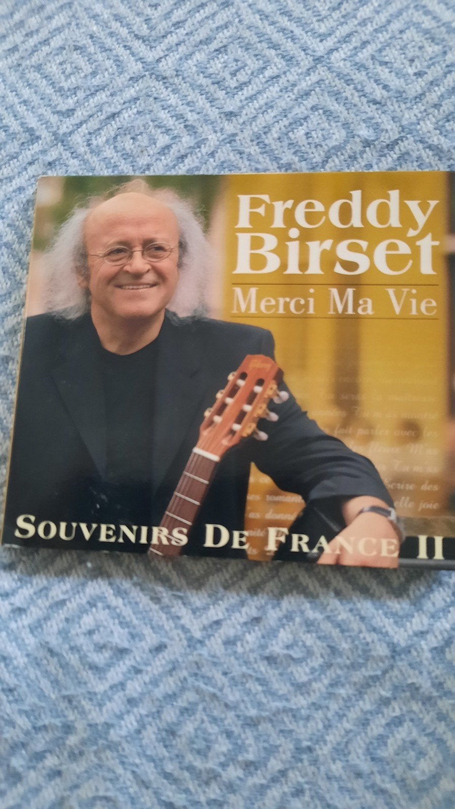 FREDDY BIRSET Merci ma vie - Souvenirs de France II (cd), Cd's en Dvd's, Cd's | Franstalig, Ophalen of Verzenden, Zo goed als nieuw