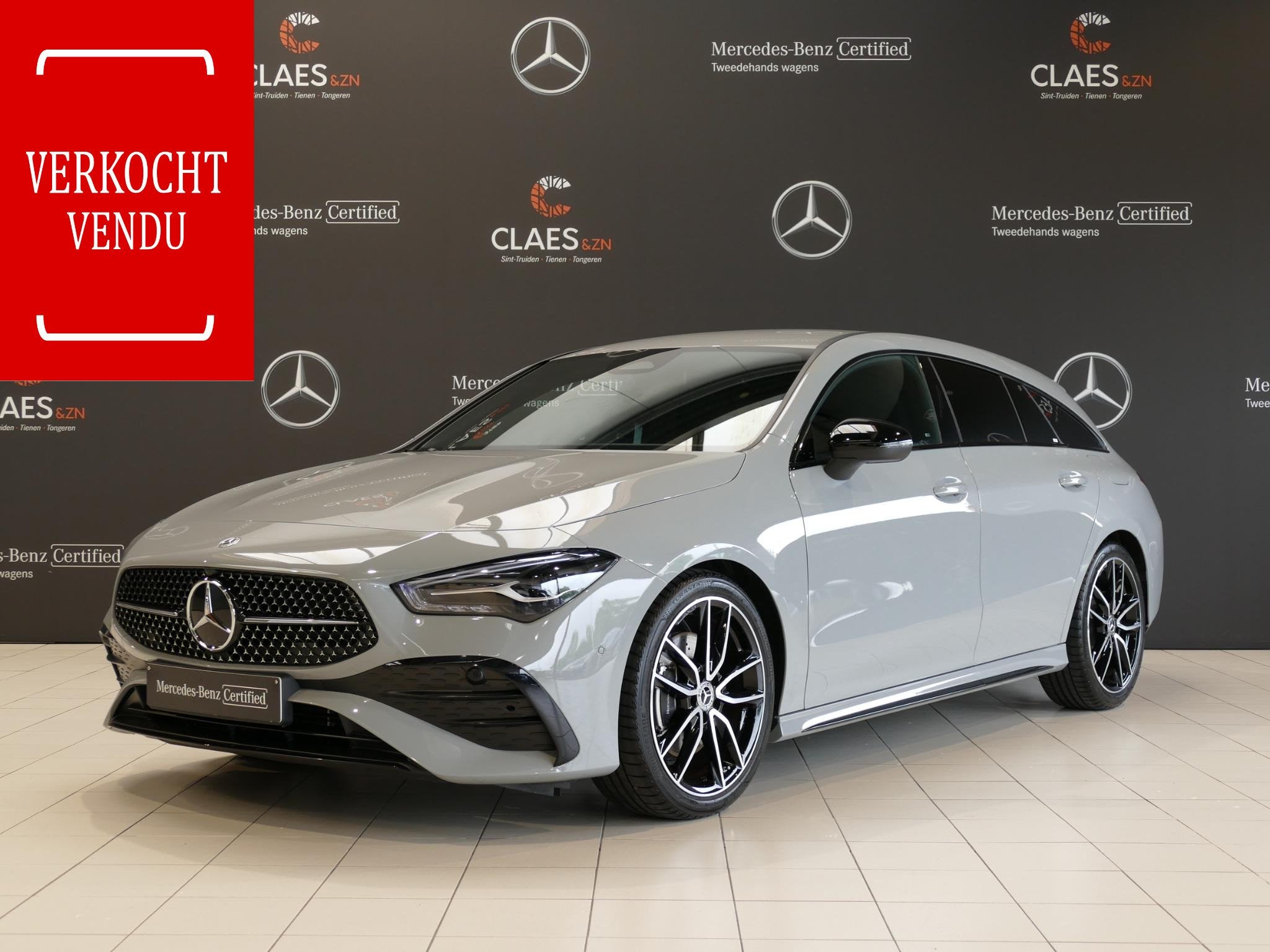 Mercedes-Benz CLA Shooting Brake 200 AMG Line - DOS 8829, Auto's, CLA, Stof, Gebruikt, 4 cilinders