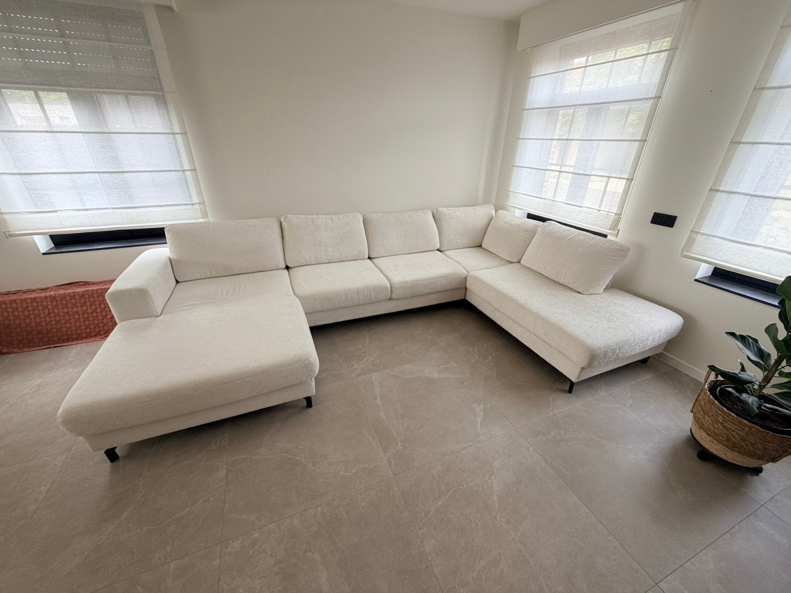 Prachtig salon van Top Interieur in absolute nieuwstaat,, Huis en Inrichting, Ophalen, Zo goed als nieuw, Stof