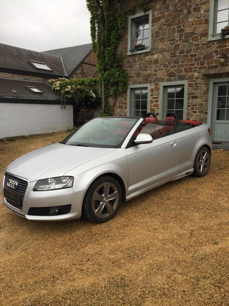 Audi A3 Cabriolet 2.0 TDI + 1st Proprio 137000 km set, Auto's, Cabriolet, Diesel, Particulier, Te koop