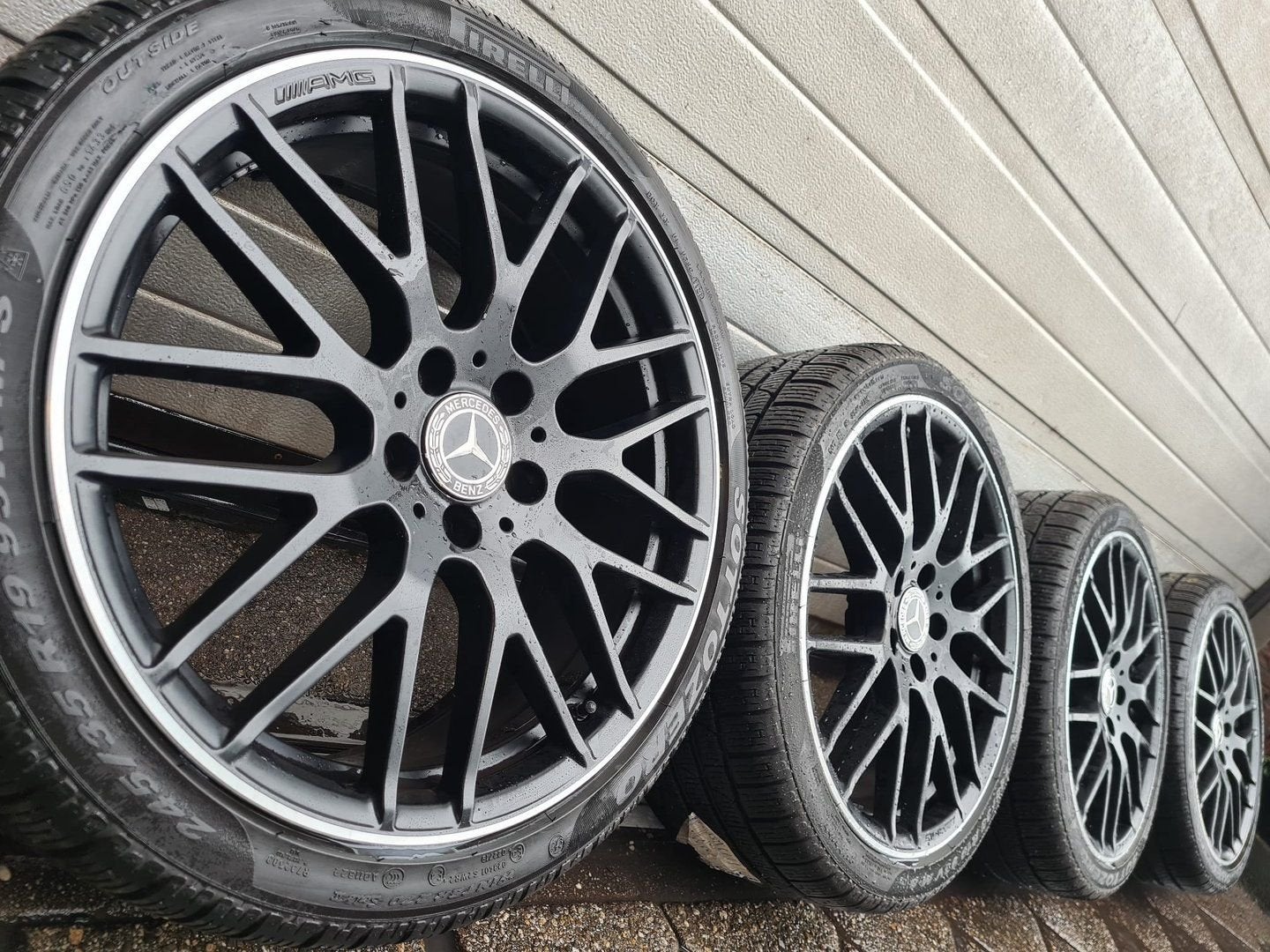 19" Mercedes AMG A35 CLA45 A45 A45s W176 W177 velgen banden, Autos : Pièces & Accessoires, Pneus & Jantes, Pneus et Jantes, 245 mm