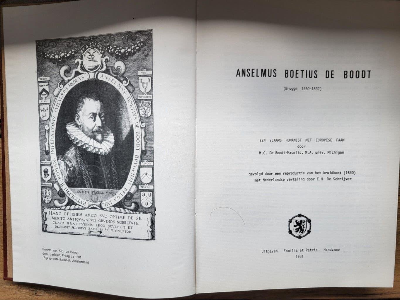 Kruidboek- A. B. De Boodt - 1981, Boeken, Ophalen of Verzenden, Gelezen