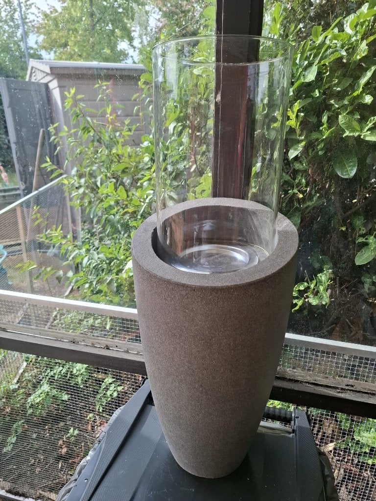 vaas, Maison & Meubles, Accessoires pour la Maison | Vases, Neuf, Gris, Autres matériaux, Enlèvement