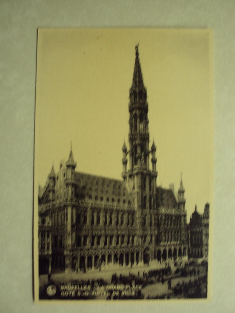 55636 - BRUXELLES - LA GRAND'PLACE - HOTEL DE VILLE, Envoi