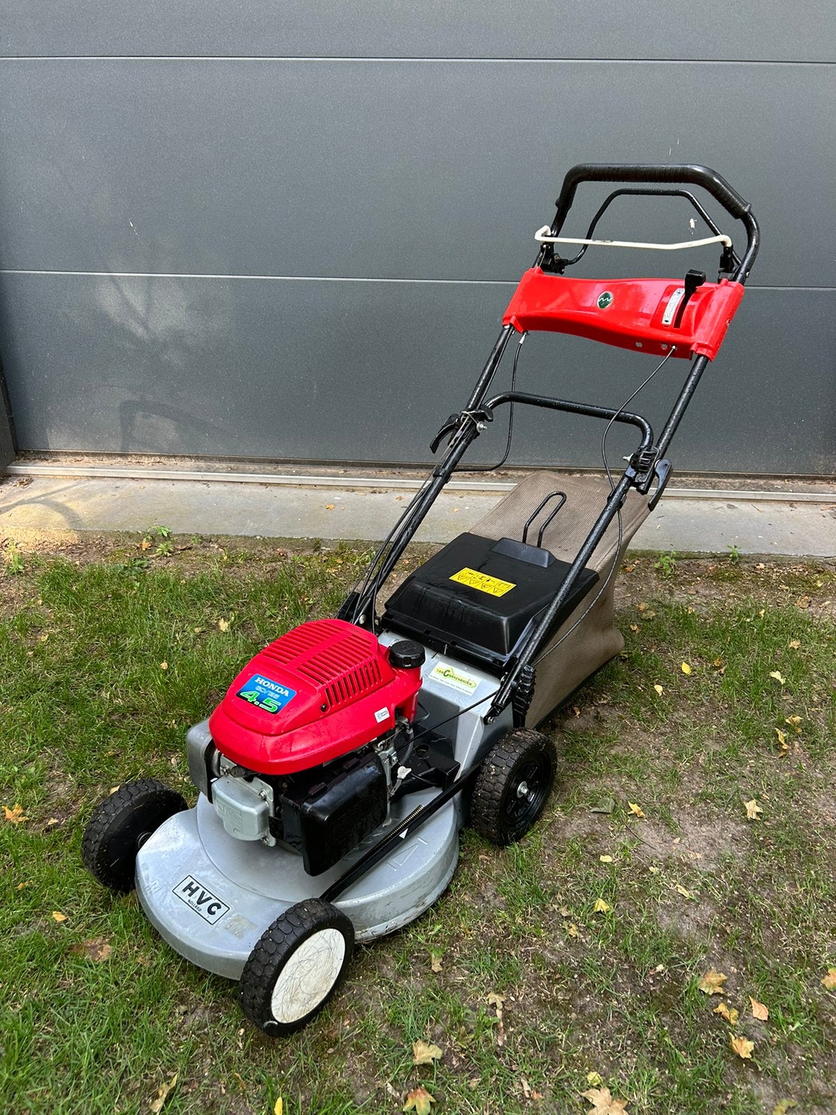Aluminium HVC Grasmaaier met 5.5 pk Honda motor, Ophalen, Gebruikt, 30 tot 50 cm, Benzine
