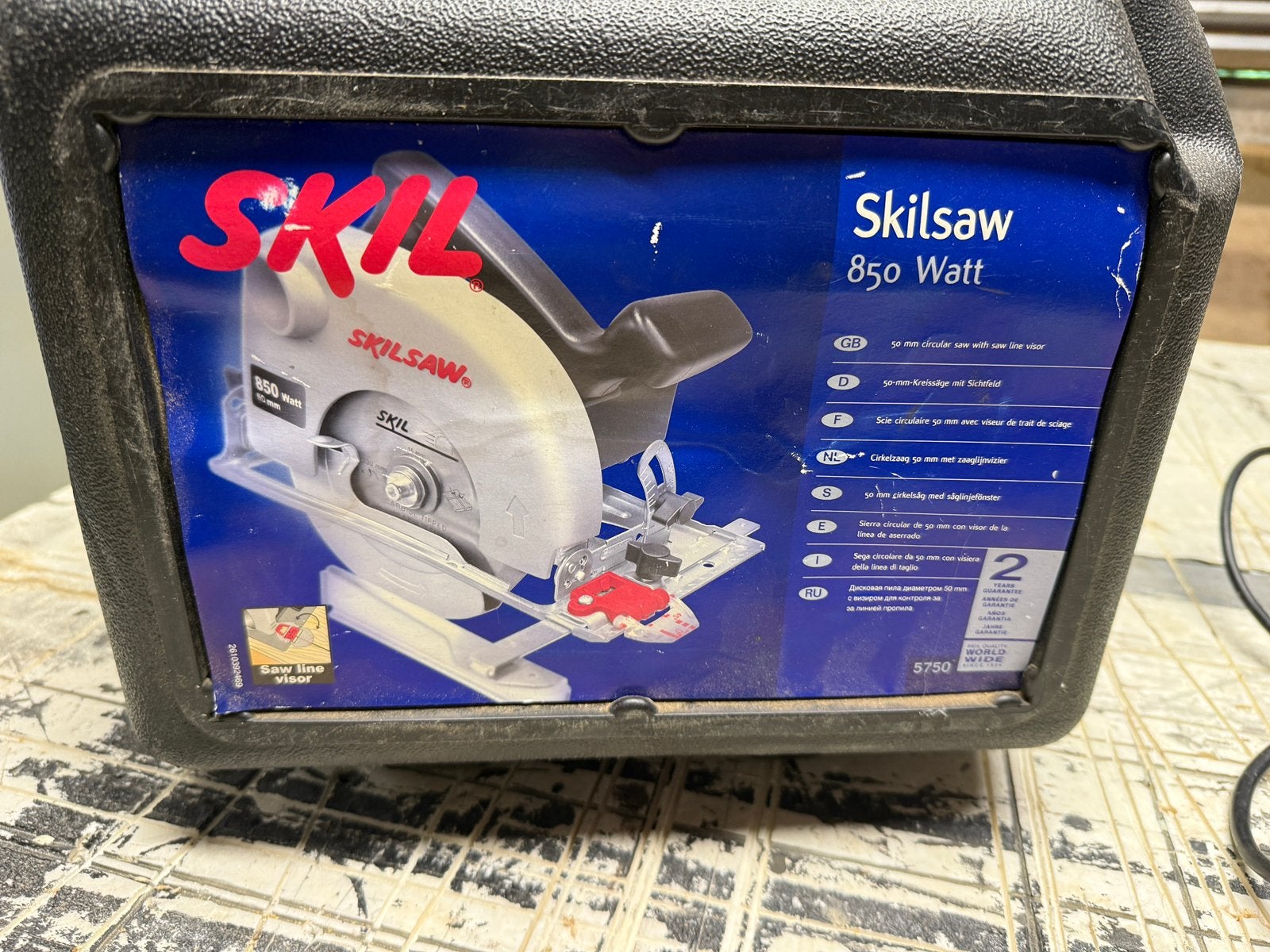 Cirkelzaag skill, 600 à 1200 watts, 30 à 70 mm, Enlèvement, Utilisé