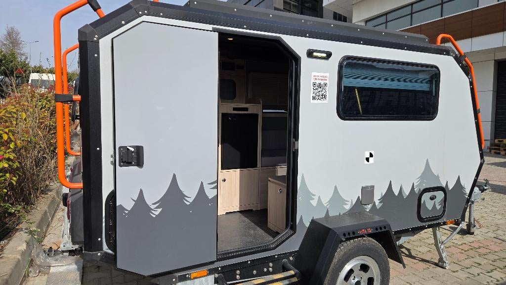 🔥Off-Road Caravan | <750kg | 4-Seiz | Vol Opties| DEScamper, Overige merken, Standaardzit, Tot en met 2, Bedrijf