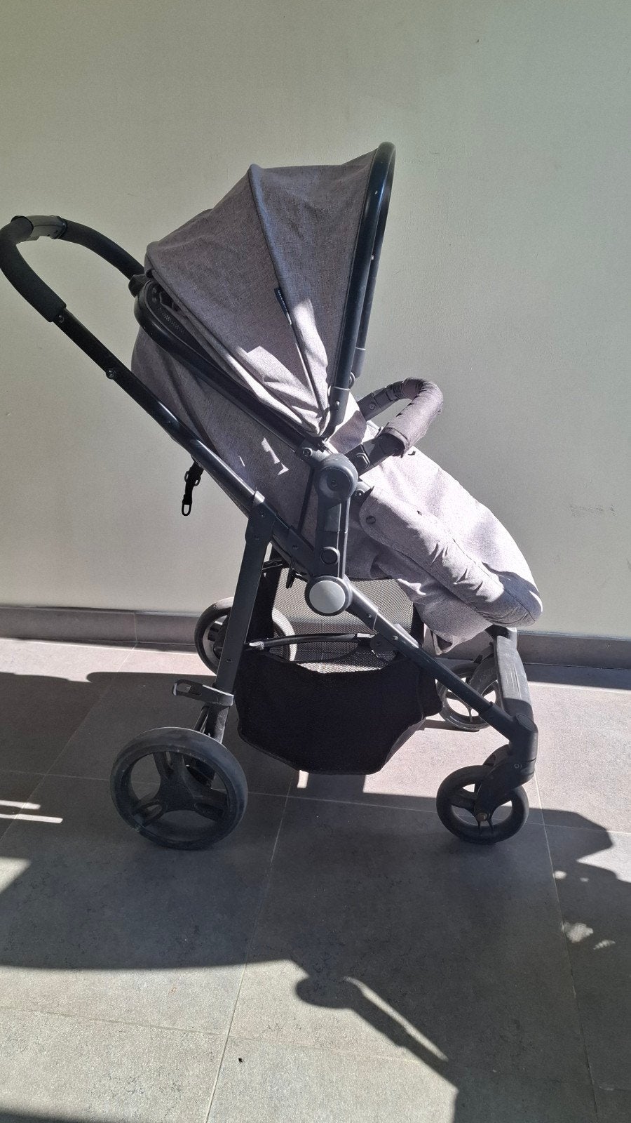 kinderwagen - wieg - recht - liggen, Ophalen, Kinderwagen