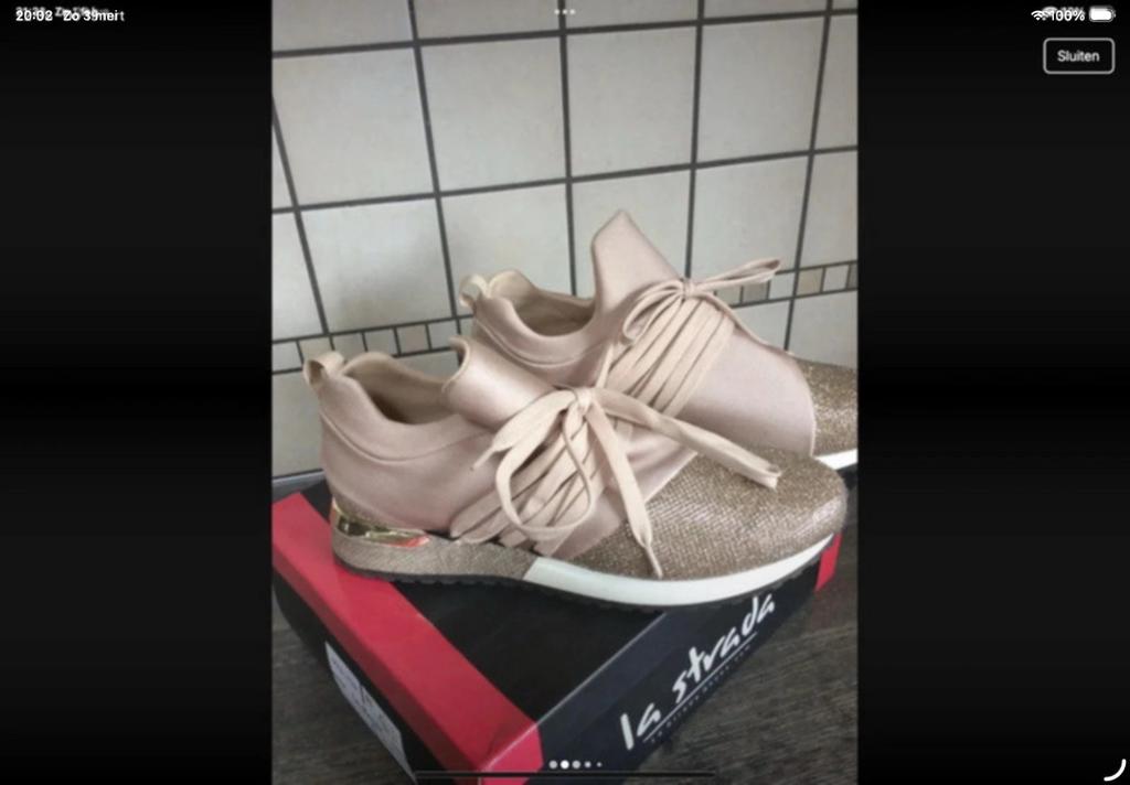 Nieuwe sneakers Maat 41 La Strada, Ophalen of Verzenden, Zo goed als nieuw, Sneakers