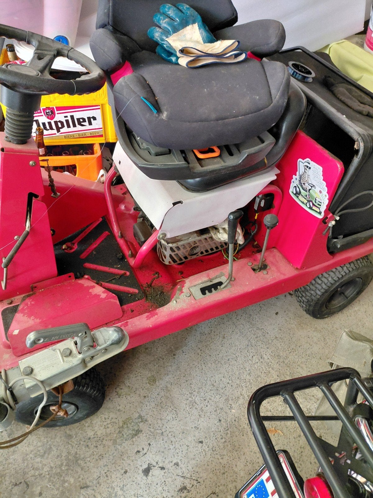 Mtd pinto(remis bon numéro de gsm😅), Enlèvement