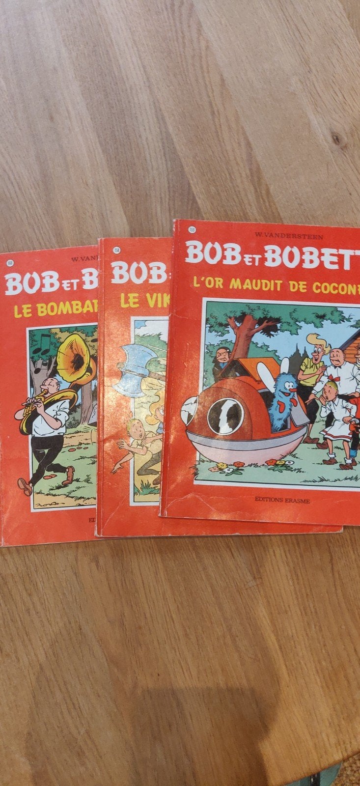 lot de troi livre bob et bobette.les nr158+159+160., Livres, Plusieurs BD, Enlèvement ou Envoi, Willy Vandersteen, Utilisé